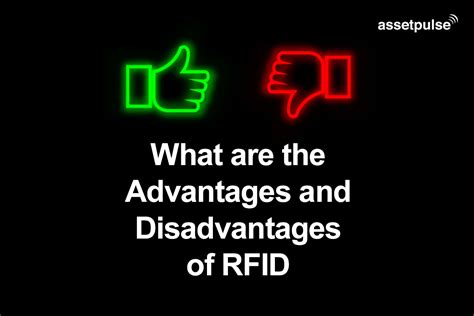 what are the benefits of getting the rfid chip|disadvantages of rfid.